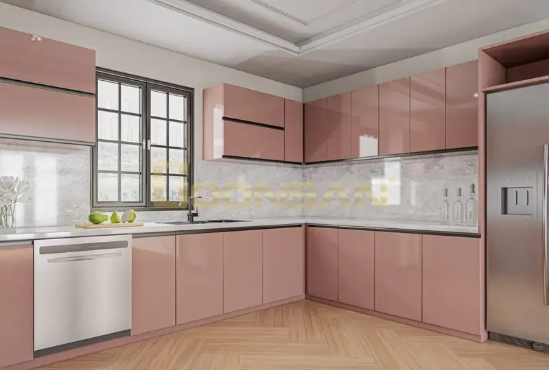 TỦ BẾP INOX AC80 – GOONSAN