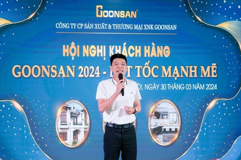Hội Nghị Khách Hàng Goonsan 2024 – Bứt Tốc Mạnh Mẽ