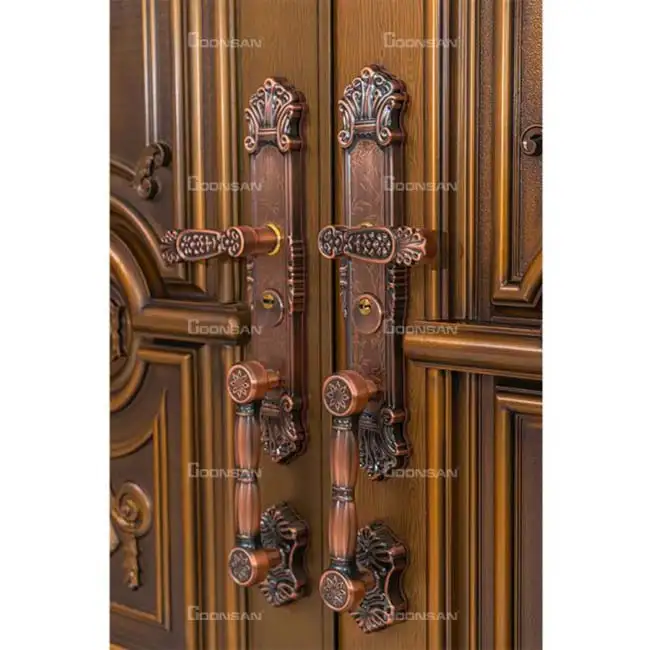 Phụ kiện đi kèm cửa thép vân gỗ