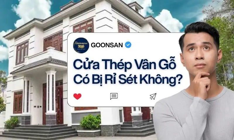 Cửa Thép Vân Gỗ Có Bị Rỉ Sét Không?