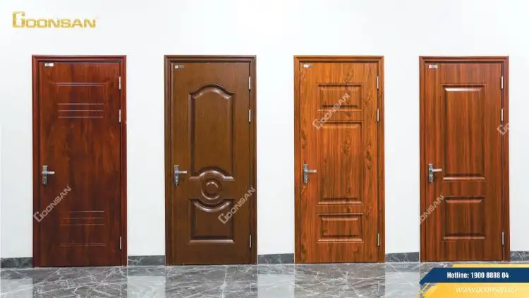 Giải pháp cửa thép vân gỗ thay thế hoàn toàn cửa gỗ công nghiệp