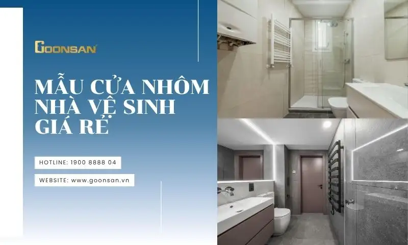 Mẫu Cửa Nhôm Nhà Vệ Sinh Giá Rẻ