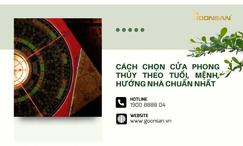Cách Chọn Cửa Phong Thủy Theo Tuổi, Mệnh, Hướng Nhà Chuẩn Nhất