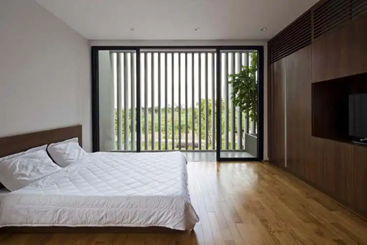 Cửa lùa phòng ngủ hiện đại, tối giản