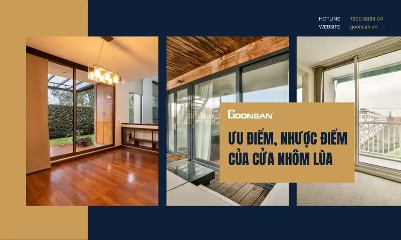 Ưu điểm, nhược điểm của cửa nhôm lùa