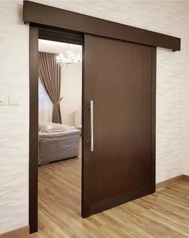 Cửa lùa 1 cánh phòng ngủ tối giản & sang trọng