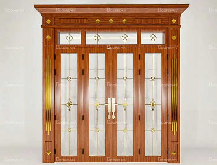 Cửa nhôm kính cao cấp hệ Goonsan