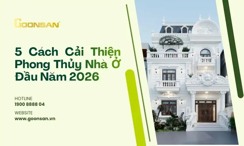 5 Cách Cải Thiện Phong Thủy Nhà Ở Đầu Năm 2026