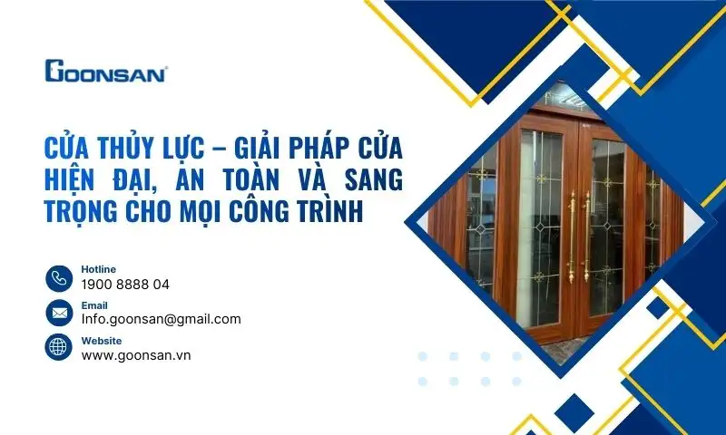 Cửa Thủy Lực – Giải Pháp Cửa Hiện Đại, An Toàn Và Sang Trọng Cho Mọi Công Trình