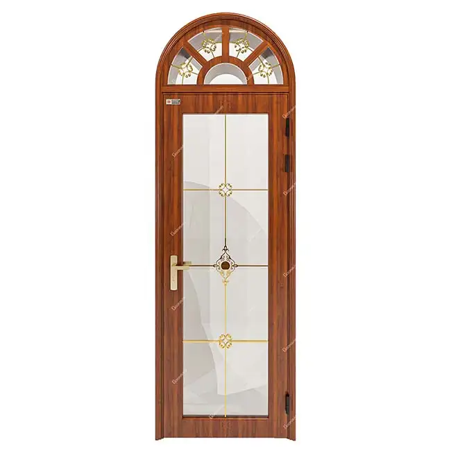 Mẫu cửa vòm phòng khách 1 cánh phù hợp nhà diện tích nhỏ 