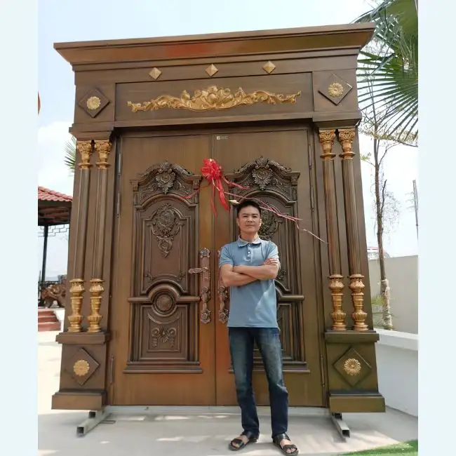 Đại lý Tuấn Anh - Đơn vị bán cửa thép vân gỗ chính hãng từ Goonsan tại Cẩm Khê, Phú Thọ